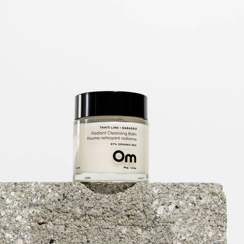 Om Organics | Tahiti Lime + Babassu Radiant Cleansing Balm